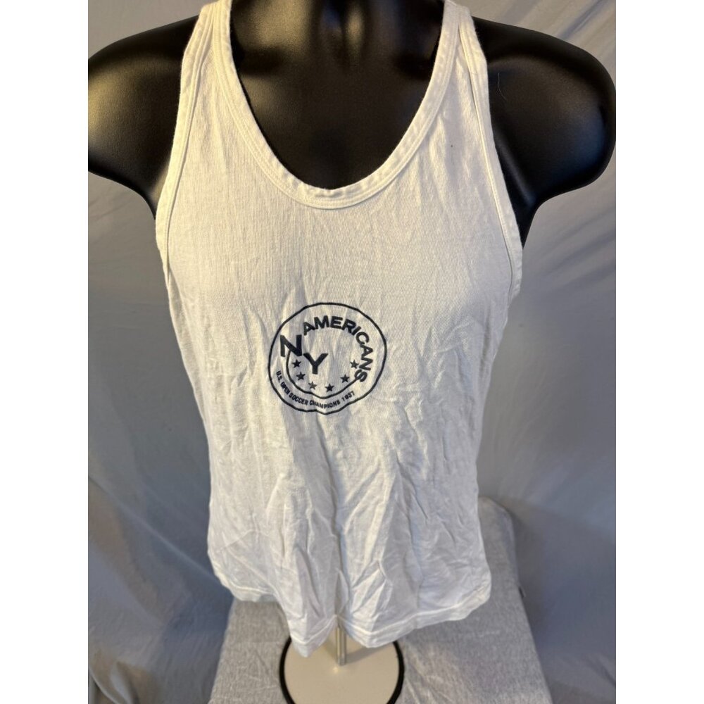 Nike Co-Lab Tank Top Vintage Large L NY World Cup US Open Soccer Champions NYA